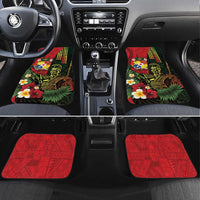 Hawaii And Tonga Car Mats King Kamehameha Tribal Ngatu Pattern