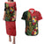 Hawaii And Tonga Couples Matching Puletasi and Hawaiian Shirt King Kamehameha Tribal Ngatu Pattern