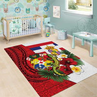 Hawaii And Tonga Area Rug King Kalakaua Tribal Gecko Tongan Ngatu