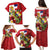 Hawaii And Tonga Family Matching Puletasi and Hawaiian Shirt King Kalakaua Tribal Gecko Tongan Ngatu