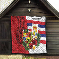Hawaii And Tonga Quilt King Kalakaua Tribal Gecko Tongan Ngatu