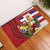 Hawaii And Tonga Rubber Doormat King Kalakaua Tribal Gecko Tongan Ngatu