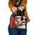 Hawaii And Tonga Shoulder Handbag King Kalakaua Tribal Gecko Tongan Ngatu