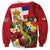 Hawaii And Tonga Sweatshirt King Kalakaua Tribal Gecko Tongan Ngatu