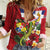 Hawaii And Tonga Women Casual Shirt King Kalakaua Tribal Gecko Tongan Ngatu