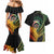 Personalised Vanuatu Independence Day Couples Matching Mermaid Dress and Hawaiian Shirt July 30 Pig Tusk Long God Yumi Stanap