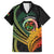 Personalised Vanuatu Independence Day Family Matching Off Shoulder Short Dress and Hawaiian Shirt July 30 Pig Tusk Long God Yumi Stanap
