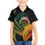 Personalised Vanuatu Independence Day Family Matching Off Shoulder Short Dress and Hawaiian Shirt July 30 Pig Tusk Long God Yumi Stanap