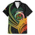 Personalised Vanuatu Independence Day Family Matching Short Sleeve Bodycon Dress and Hawaiian Shirt July 30 Pig Tusk Long God Yumi Stanap