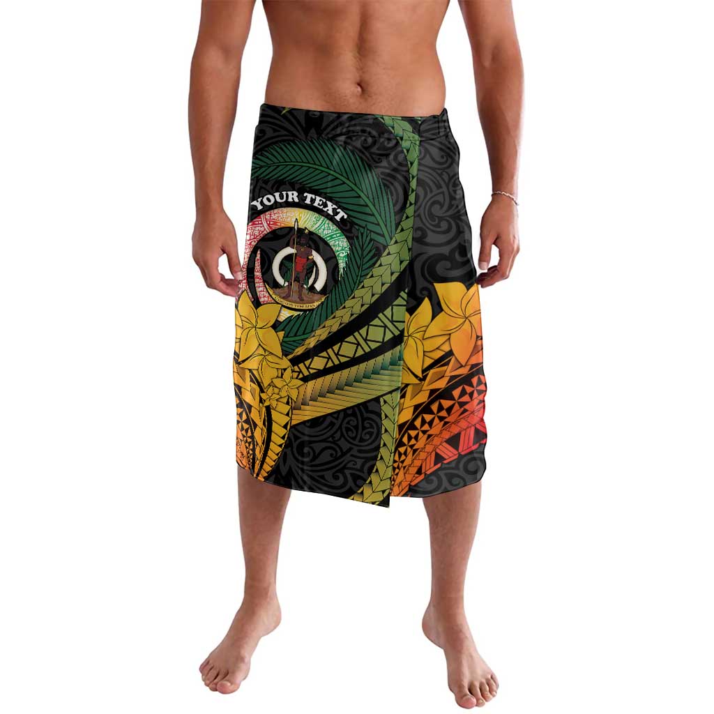 Personalised Vanuatu Independence Day Lavalava July 30 Pig Tusk Long God Yumi Stanap