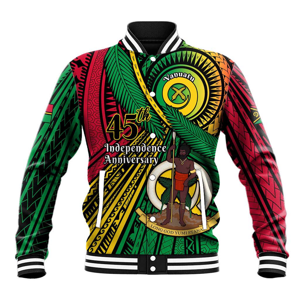 Halo Vanuatu Baseball Jacket Happy 45th Independence Anniversary