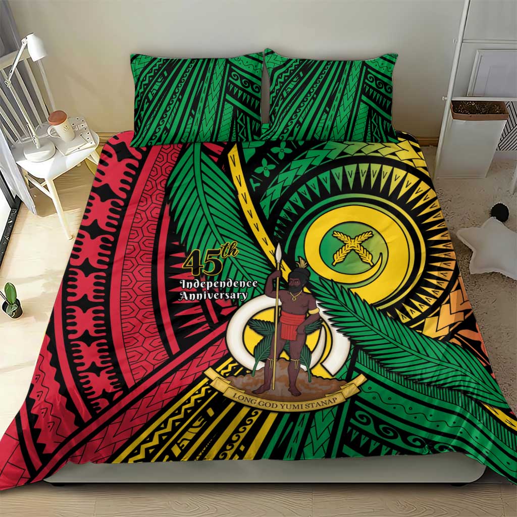 Halo Vanuatu Bedding Set Happy 45th Independence Anniversary