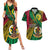 Halo Vanuatu Couples Matching Summer Maxi Dress and Hawaiian Shirt Happy 45th Independence Anniversary