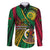 Halo Vanuatu Family Matching Long Sleeve Bodycon Dress and Hawaiian Shirt Happy 45th Independence Anniversary