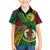 Halo Vanuatu Family Matching Long Sleeve Bodycon Dress and Hawaiian Shirt Happy 45th Independence Anniversary