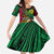 Halo Vanuatu Family Matching Off The Shoulder Long Sleeve Dress and Hawaiian Shirt Happy 45th Independence Anniversary
