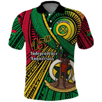 Halo Vanuatu Polo Shirt Happy 45th Independence Anniversary