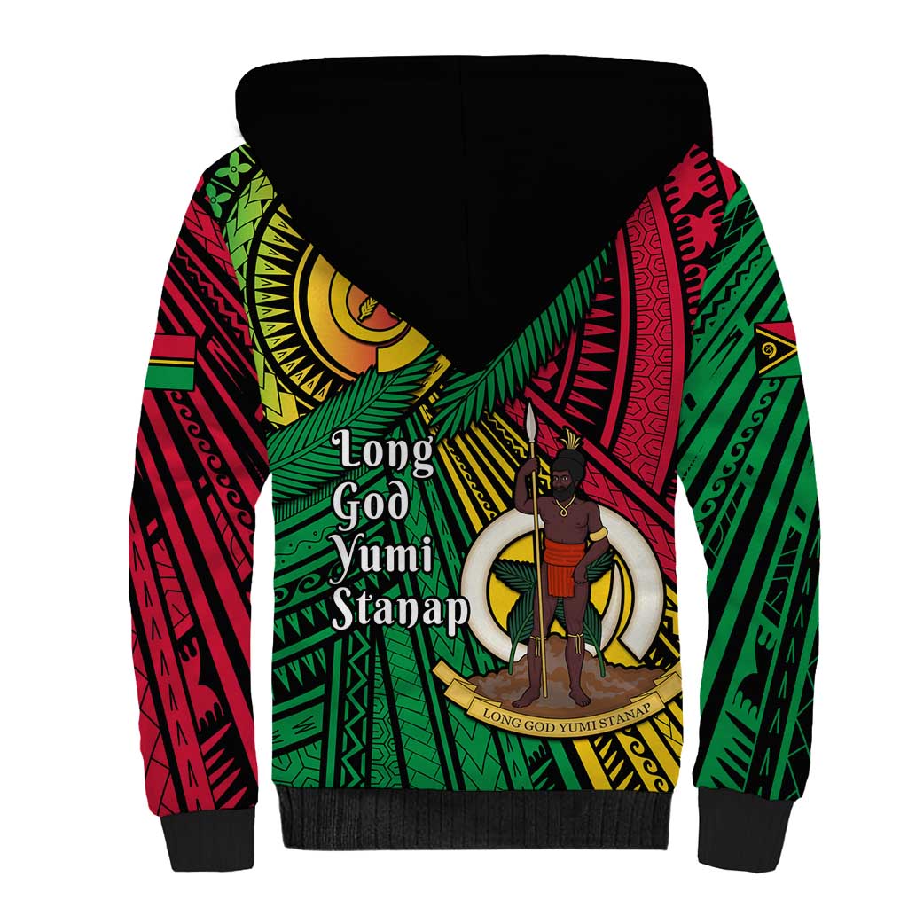 Halo Vanuatu Sherpa Hoodie Happy 45th Independence Anniversary