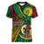 Halo Vanuatu Women V-Neck T-Shirt Happy 45th Independence Anniversary