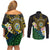 Lalawigan ng Palawan Couples Matching Off Shoulder Short Dress and Long Sleeve Button Shirt Philippines Province Land of Promise