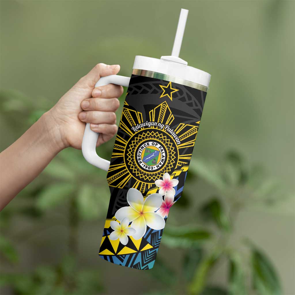 Lalawigan ng Palawan Tumbler With Handle Philippines Province Land of Promise