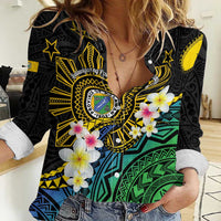 Lalawigan ng Palawan Women Casual Shirt Philippines Province Land of Promise