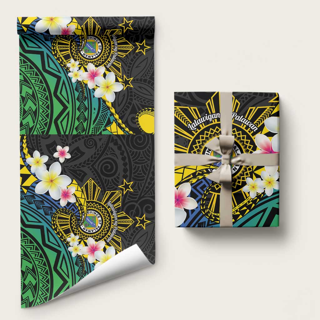 Lalawigan ng Palawan Wrapping Paper Philippines Province Land of Promise - Polynesian Pride