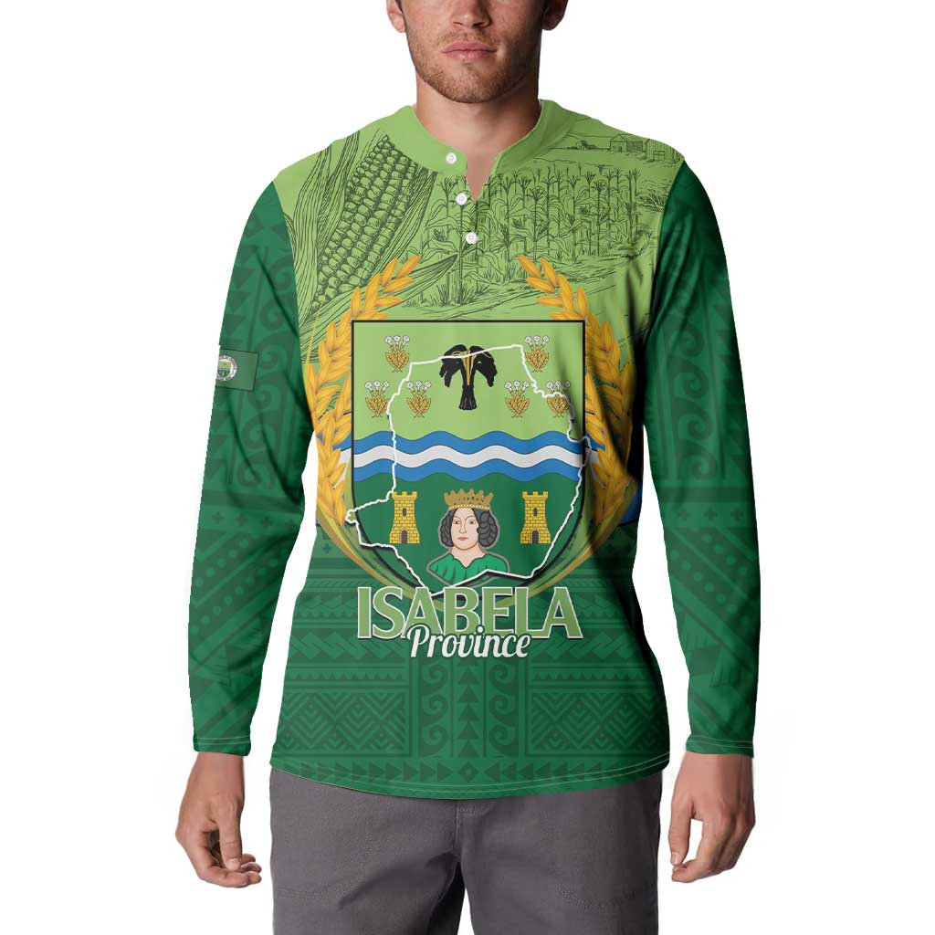 Isabela Philippines Button Sweatshirt Queen Province Of The North