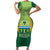 Isabela Philippines Family Matching Short Sleeve Bodycon Dress and Hawaiian Shirt Queen Province Of The North