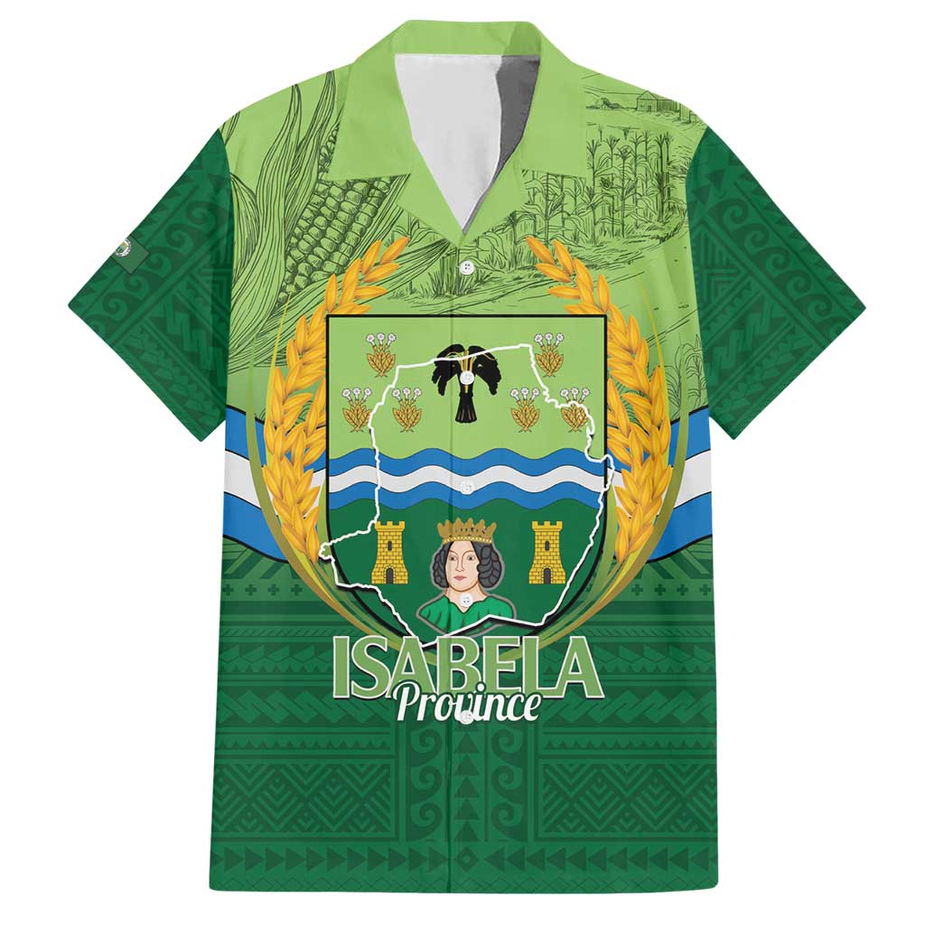 Isabela Philippines Hawaiian Shirt Queen Province Of The North LT14 Green - Polynesian Pride