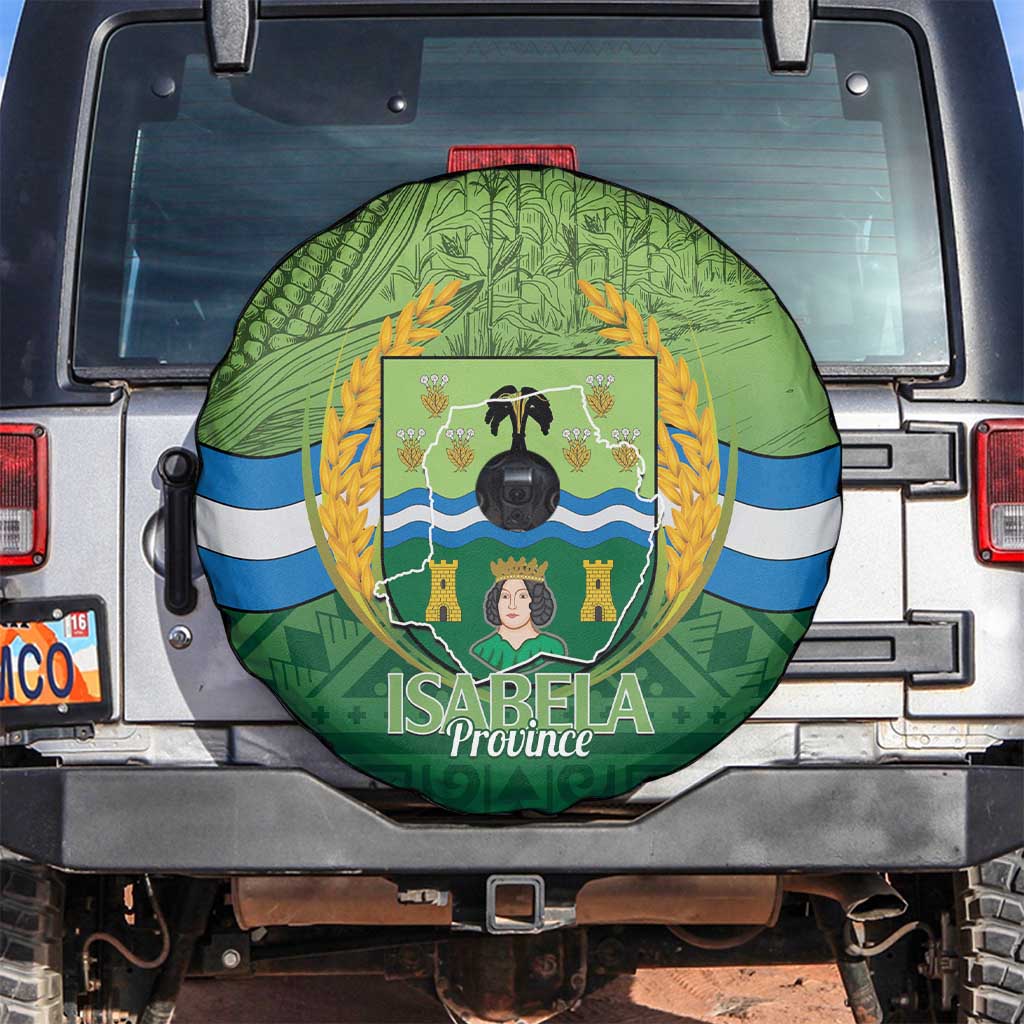 Isabela Philippines Spare Tire Cover Queen Province Of The North LT14 Green - Polynesian Pride