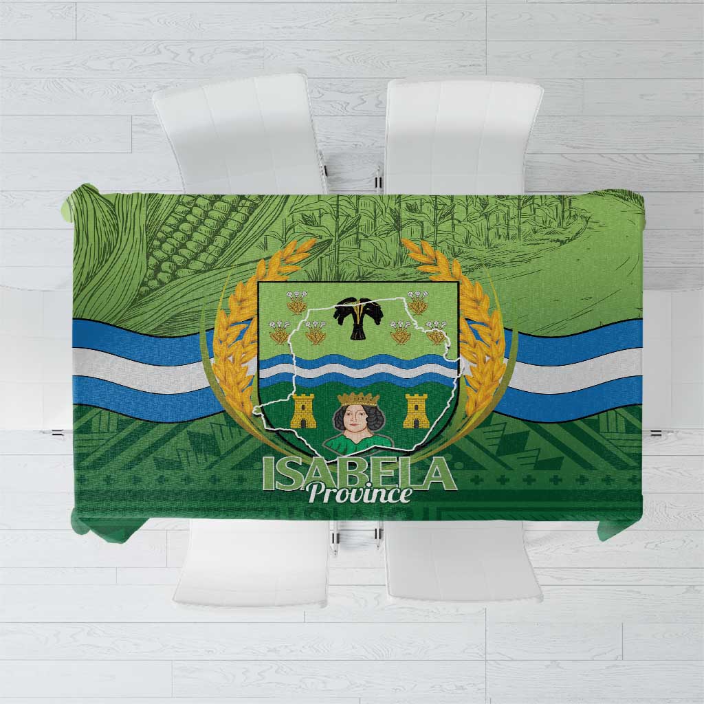 Isabela Philippines Tablecloth Queen Province Of The North LT14 Green - Polynesian Pride