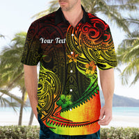 Personalised Polynesian Tribal Hawaiian Shirt Unique Reggae LT14 - Polynesian Pride