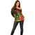 Polynesian Pride Vanuatu Off Shoulder Sweater Reggae Polynesia Long God Yumi Stanap LT14 - Polynesian Pride