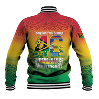 Vanuatu Indipendens Dei Baseball Jacket Yumi 46th Independence Anniversary