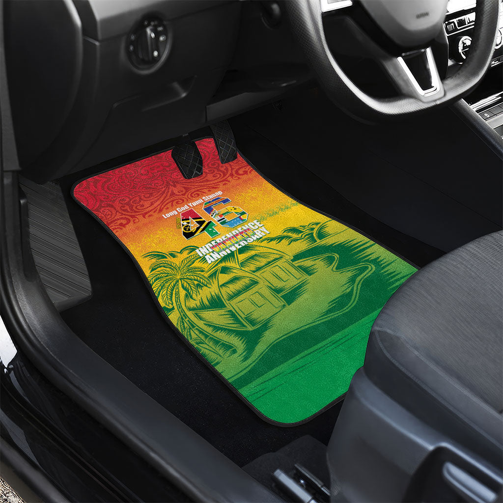 Vanuatu Indipendens Dei Car Mats Yumi 46th Independence Anniversary LT14 - Polynesian Pride