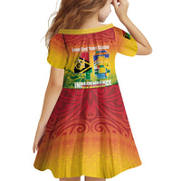 Vanuatu Indipendens Dei Family Matching Off Shoulder Maxi Dress and Hawaiian Shirt Yumi 46th Independence Anniversary