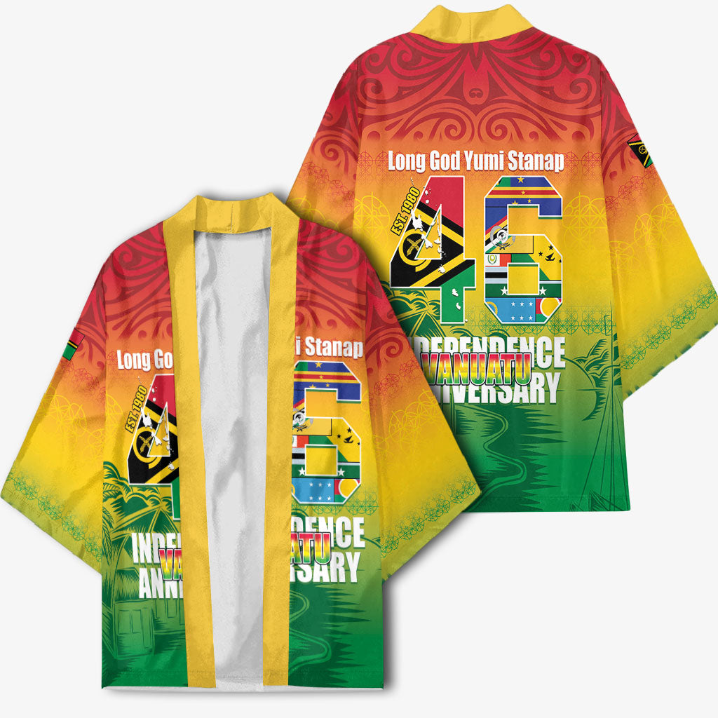 Vanuatu Indipendens Dei Kimono Yumi 46th Independence Anniversary LT14 - Polynesian Pride