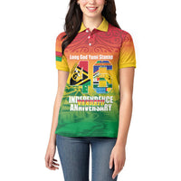 Vanuatu Indipendens Dei Women Polo Shirt Yumi 46th Independence Anniversary LT14 - Polynesian Pride