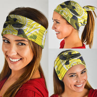 Bellbird New Zealand Neck Gaiter Korimako Kowhai Maori Pattern LT14 - Polynesian Pride