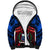 Samoa Sherpa Hoodie Heritage Festival Samoan Tattoo With Ula Fala Kava Bowl LT14 Unisex Blue - Polynesian Pride