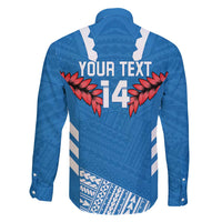 Custom Toa Samoa Rugby Family Matching Short Sleeve Bodycon Dress and Hawaiian Shirt Samoan Siva Tau Uso Aso Uma