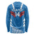 Custom Toa Samoa Rugby Long Sleeve Shirt Samoan Siva Tau Uso Aso Uma
