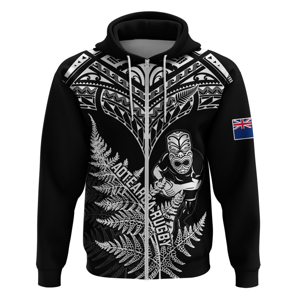 New Zealand Silver Fern Rugby Hoodie Go All Black 2023 World Cup LT14 - Polynesian Pride
