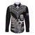 New Zealand Silver Fern Rugby Long Sleeve Button Shirt Go All Black 2023 World Cup LT14 Unisex Black - Polynesian Pride