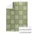 Vesuvian Green Palaka Quilt Hawaii Blanket Traditional Hawaii-plaid Pattern - Polynesian Pride