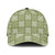 Vesuvian Green Palaka Quilt Hawaii Classic Cap Traditional Hawaii-plaid Pattern - Polynesian Pride