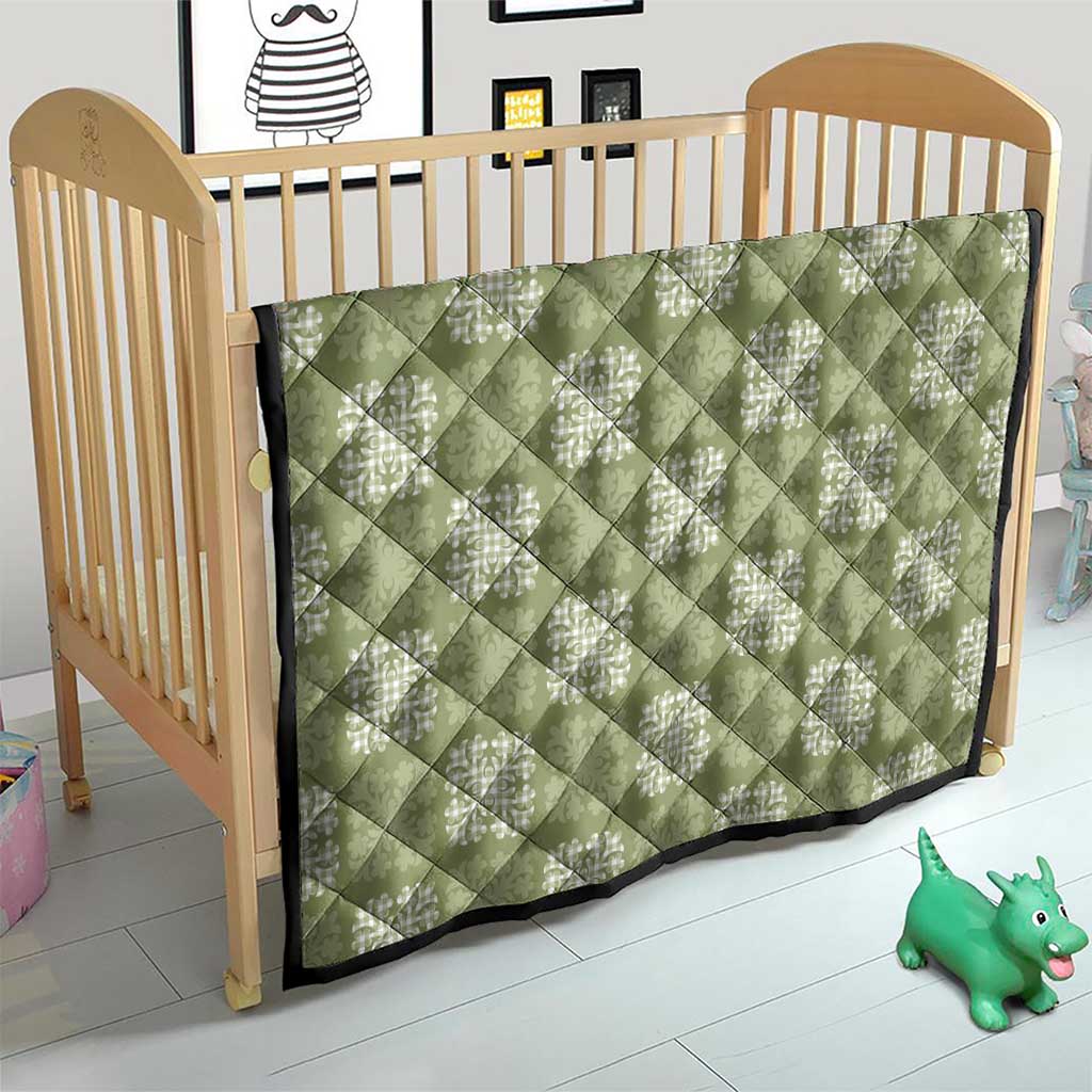 Vesuvian Green Palaka Quilt Hawaii Quilt Traditional Hawaii-plaid Pattern - Polynesian Pride