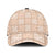 Beige Palaka Quilt Hawaii Classic Cap Traditional Hawaii-plaid Pattern - Polynesian Pride