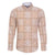 Beige Palaka Quilt Hawaii Family Matching Long Sleeve Bodycon Dress and Hawaiian Shirt Traditional Hawaii-plaid Pattern - Polynesian Pride